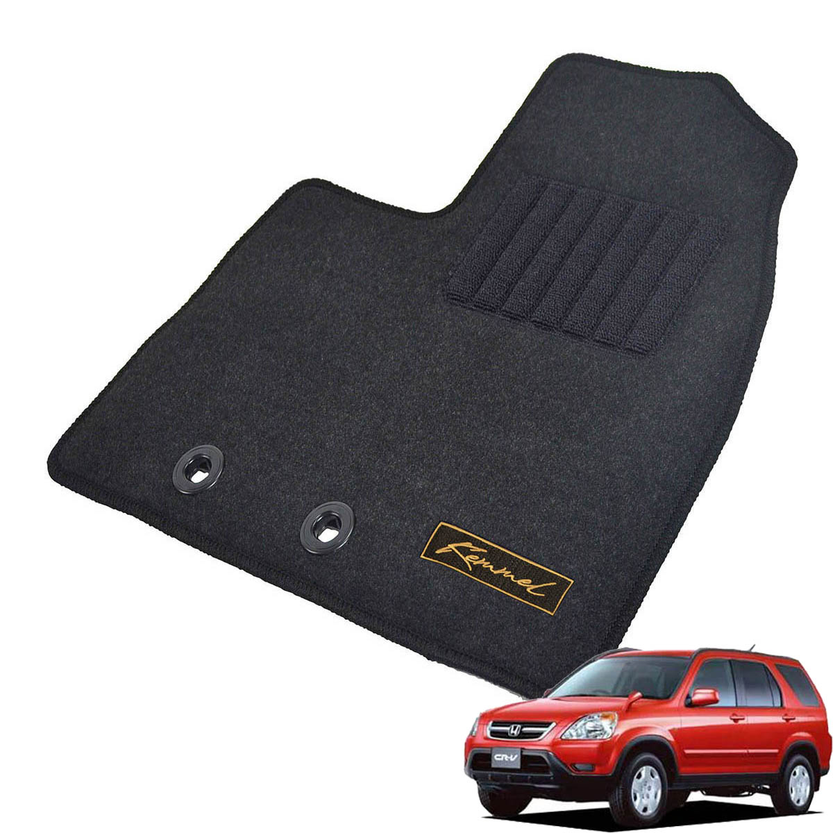 Kemmel ホンダ CR-V RD系 H13/9～H18/10 AT車 用フロアマット [全席