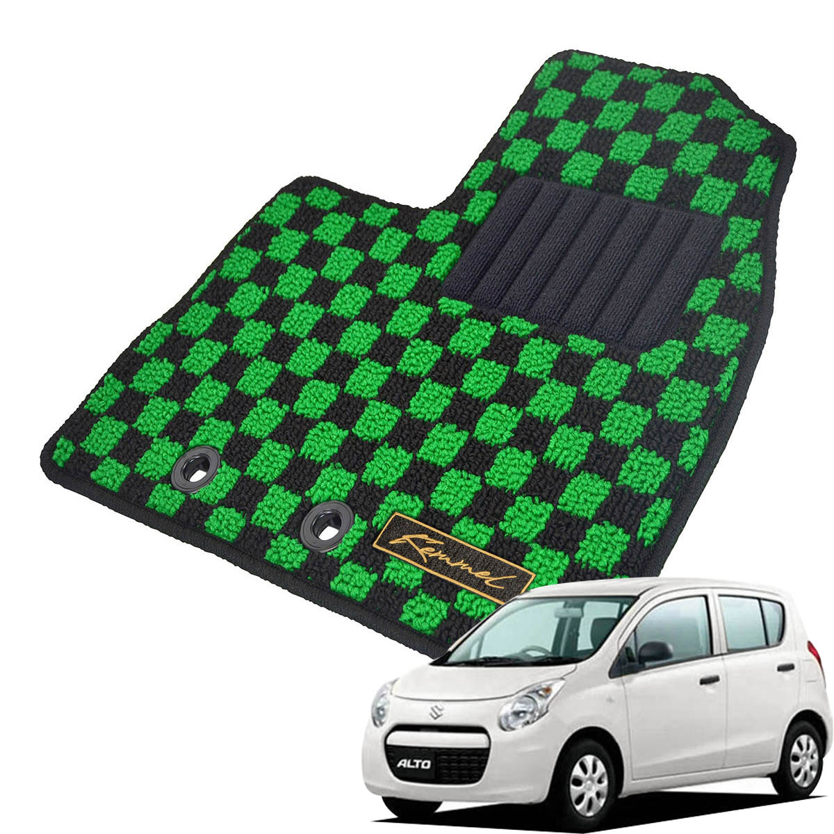 Kemmel スズキ アルト HA25S H21/12～H26/12 MT車 用フロアマット