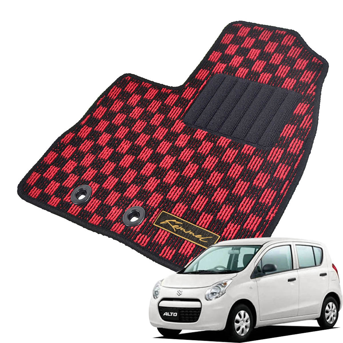 Kemmel スズキ アルト HA25S H21/12～H26/12 MT車 用フロアマット