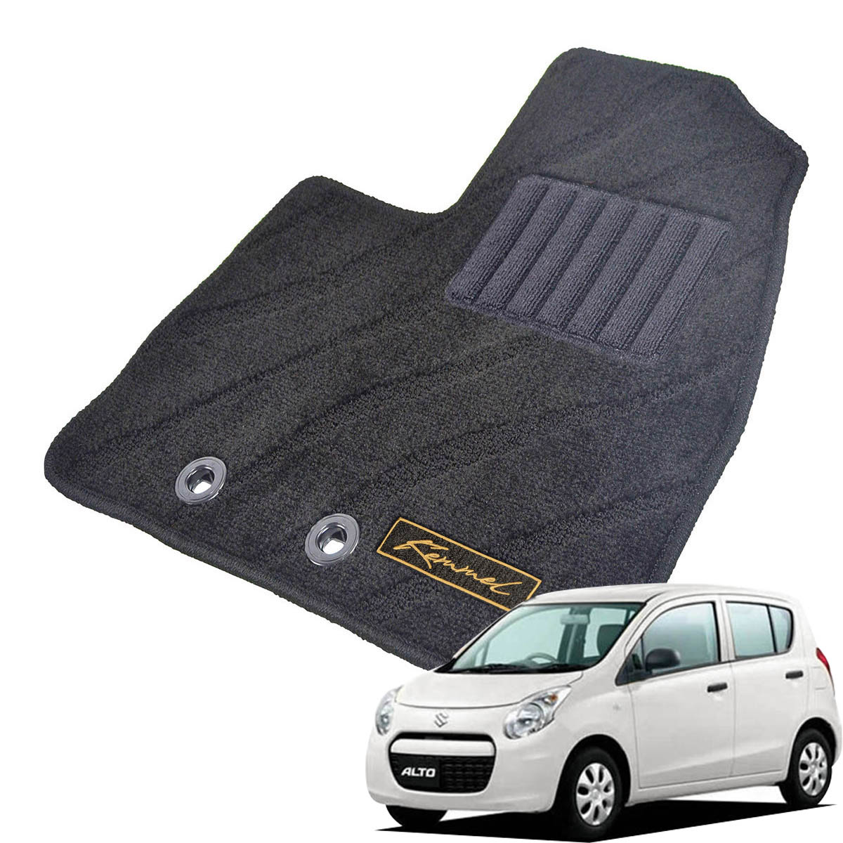 フロアマット スズキ アルト  HA25S / HA35S  H21 / 12～ Kemmel スズキ アルト HA25S H21/12～H26/12 MT車 用フロアマット